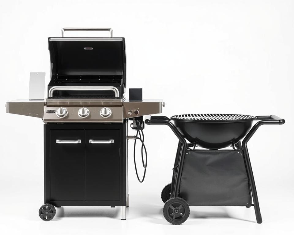 Is een elektrische barbecue handiger dan een houtskoolmodel?