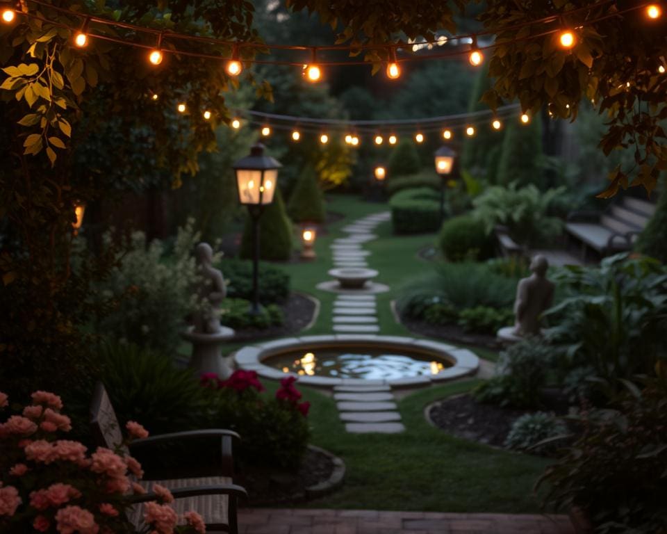 Tuinverlichting kiezen voor een sfeervol effect
