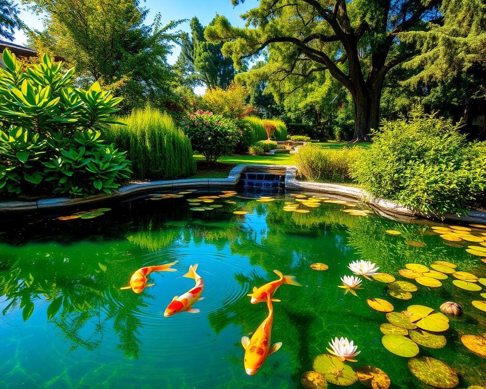 Waarom een vijver een tuin tot leven brengt