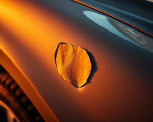 Kan een deuk zonder spuiten worden hersteld?