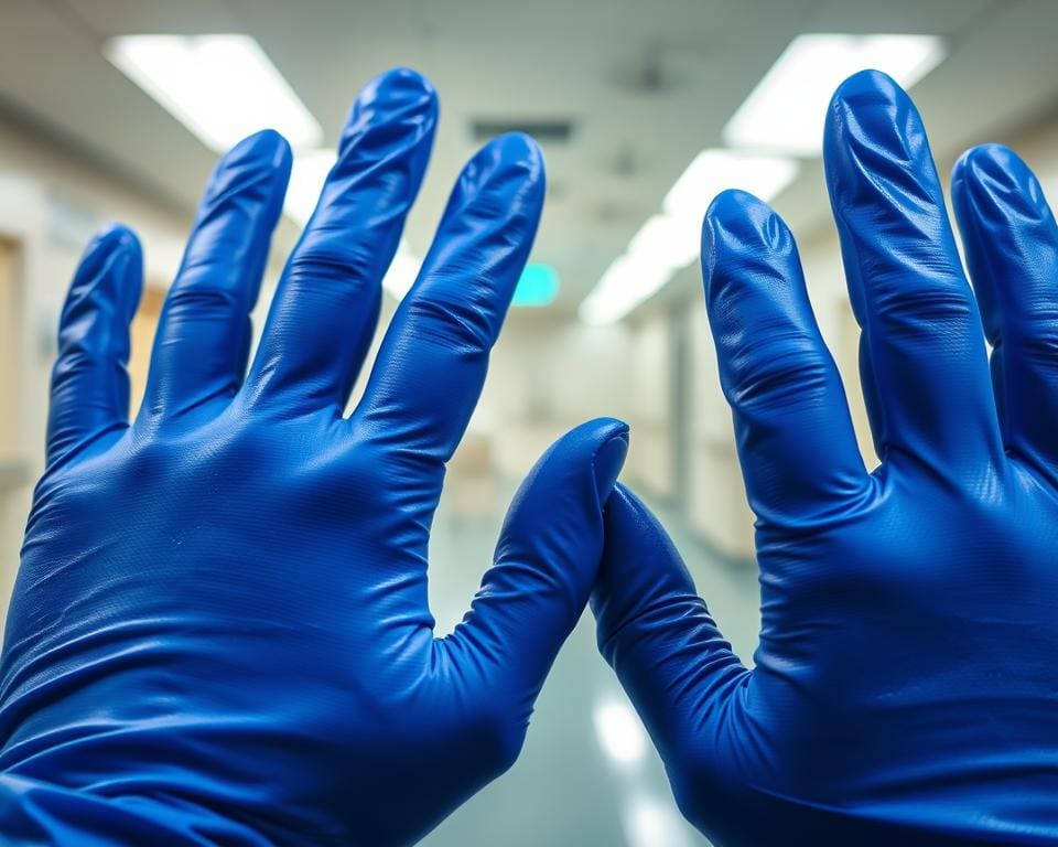 Nitril handschoen als standaard in de zorg