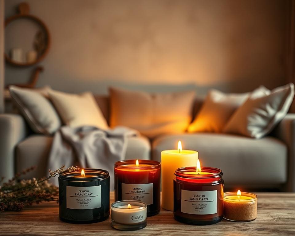 geur aromatherapie kaarsen
