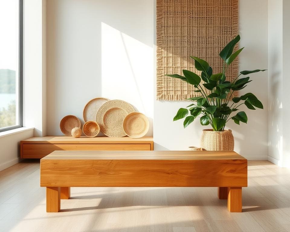 minimalisme en natuurlijke materialen
