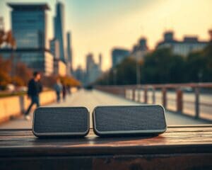Bluetooth speakers voor onderweg