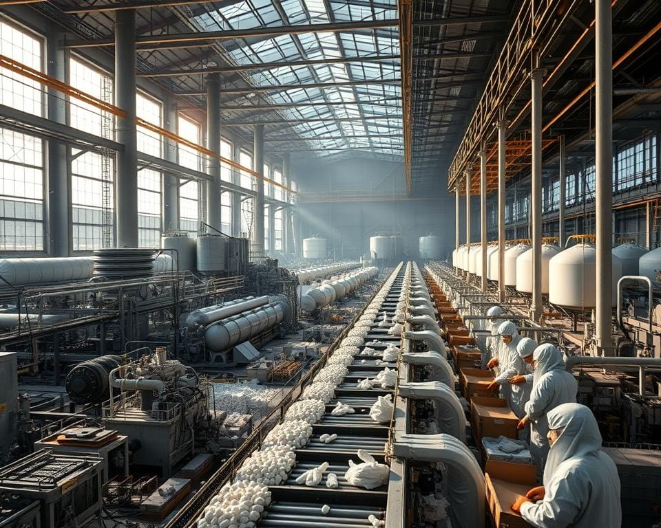 Hoe worden nitril handschoenen geproduceerd?