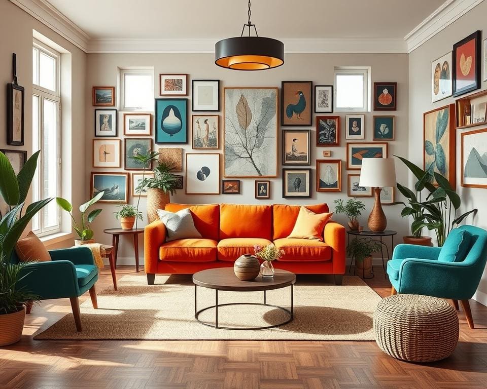 Hoe zorg je voor eenheid in een kleurrijk huis?
