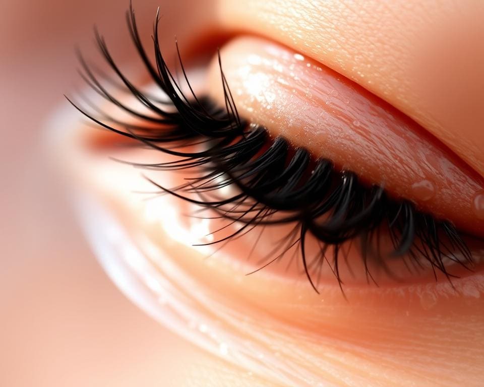 Wat is het effect van castorolie op broze wimpers?