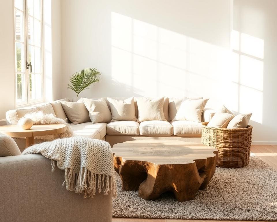 Belang van textuur in een neutraal interieur
