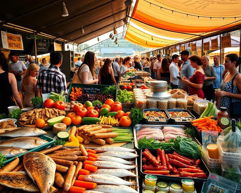 Gezonde voeding op festivals