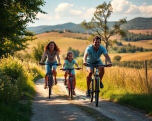 Is een familie-uitje op de fiets helender?