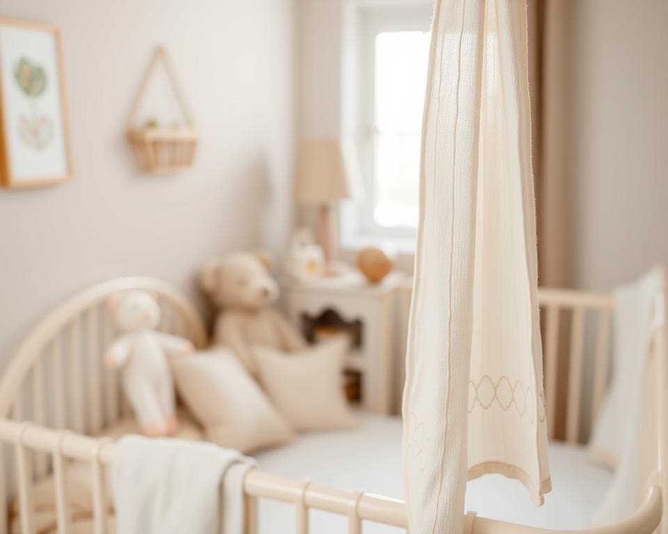 Is neteldoek geschikt voor babydecoratie?