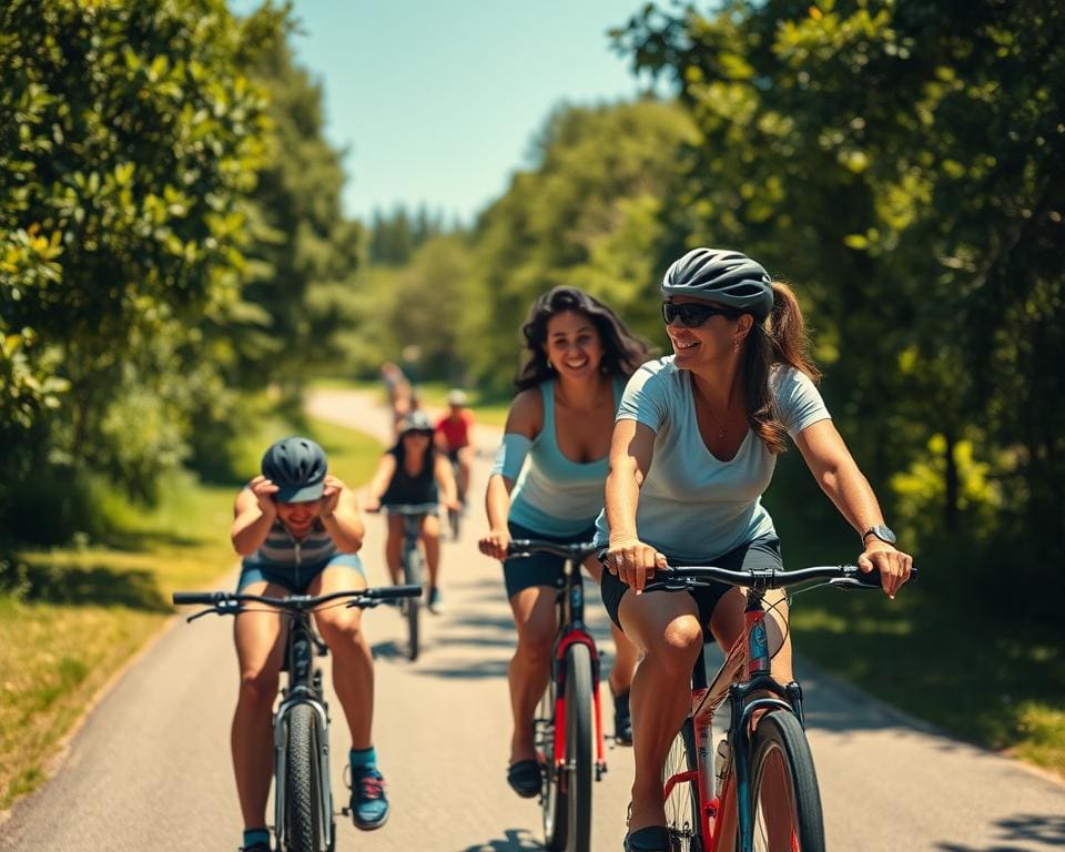 Kan samen fietsen oude gesprekken openen?