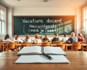 Vacature docent Nederlands Groningen: meld je aan