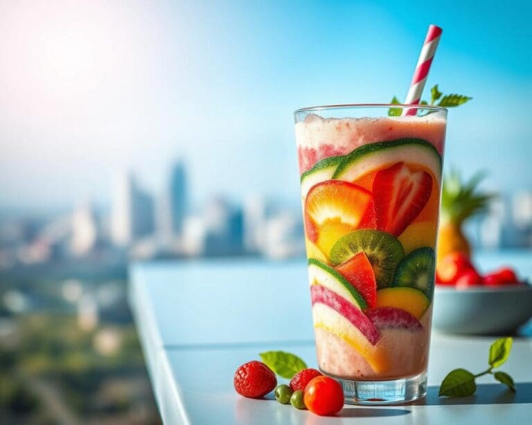 Wat maakt een smoothie vullend én licht?