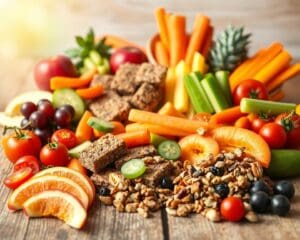 Wat zijn kindvriendelijke snacks voor op reis?