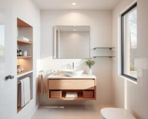 Wat zijn slimme keuzes voor een kleine badkamer?