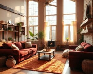 Wat zijn trendy kleuren voor een warm interieur in 2025?