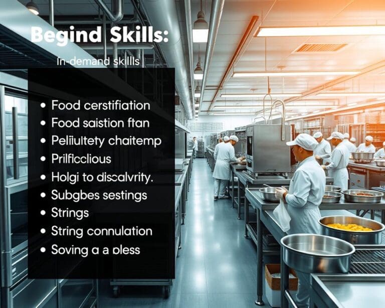 Welke skills vragen werkgevers in de foodindustrie?