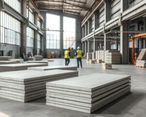 Welke voordelen biedt prefab beton voor fabrieken?