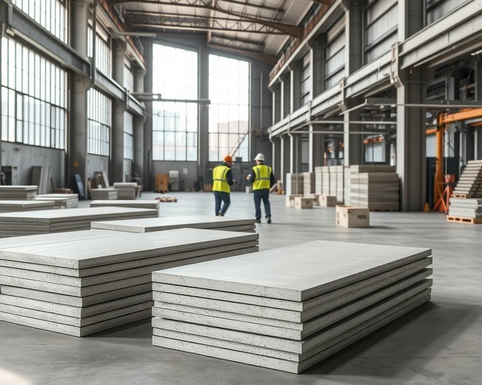 Welke voordelen biedt prefab beton voor fabrieken?