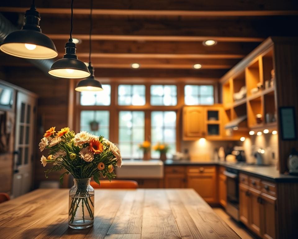 verlichting voor gezellige keuken