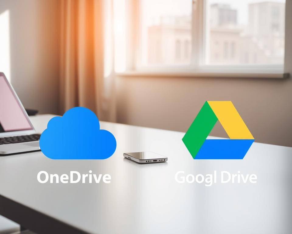 Hoe kies je tussen OneDrive en Google Drive?
