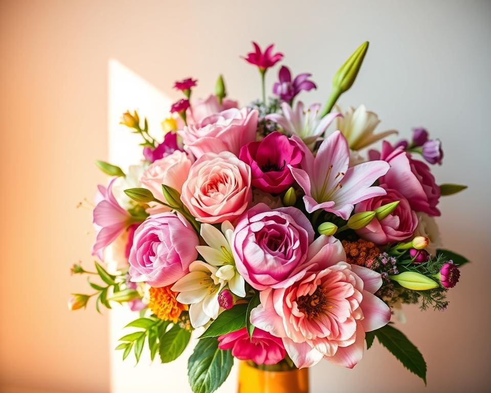 Hoe vers zijn de boeketten van bloemist Bunnik?