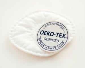 Is een OEKO-TEX label belangrijk bij wattenschijfjes?