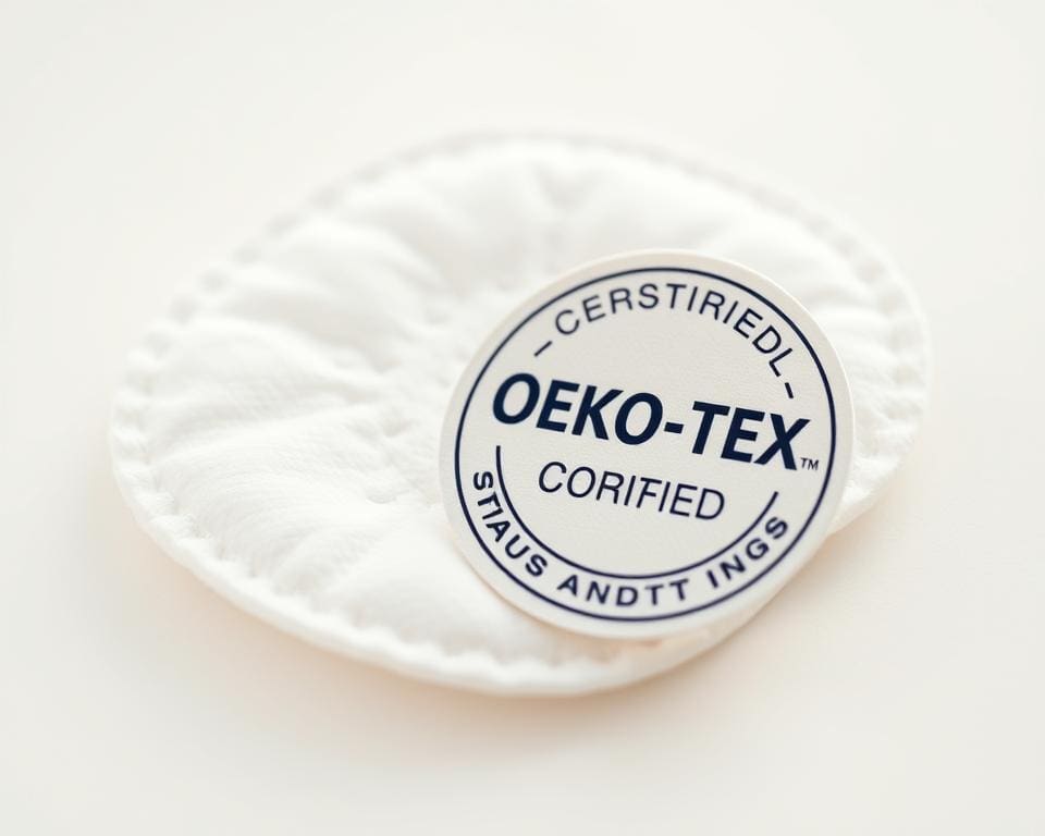 Is een OEKO-TEX label belangrijk bij wattenschijfjes?