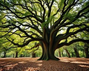 Welke boomsoort gedijt op kalkrijke grond?