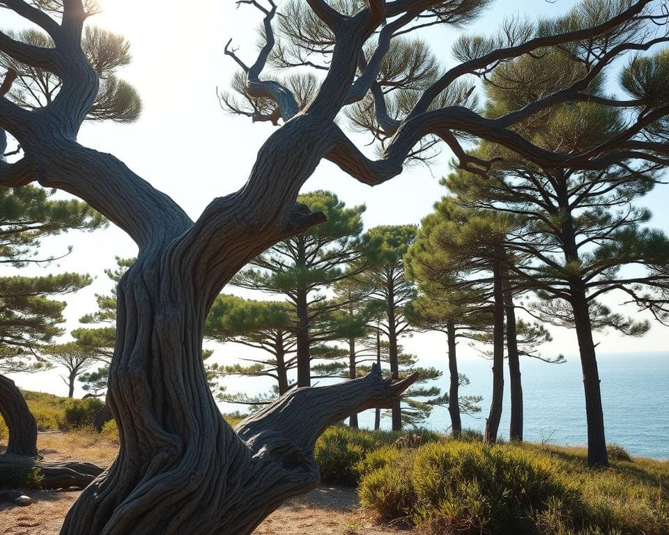 Zeebestendige bomen