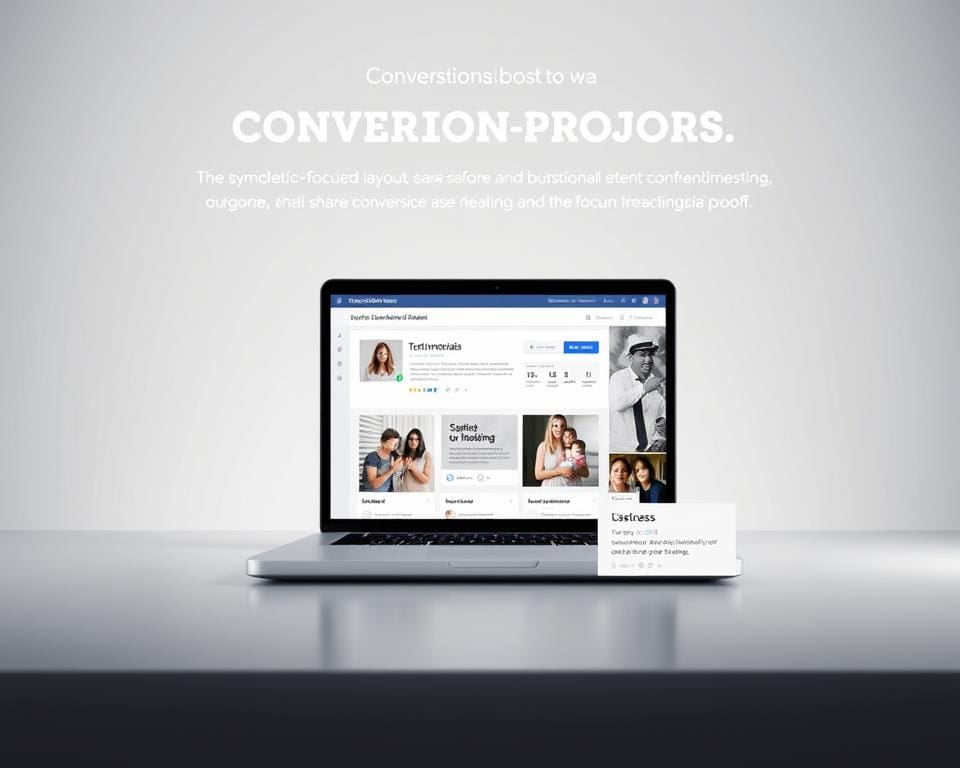 social proof en conversiegericht ontwerp