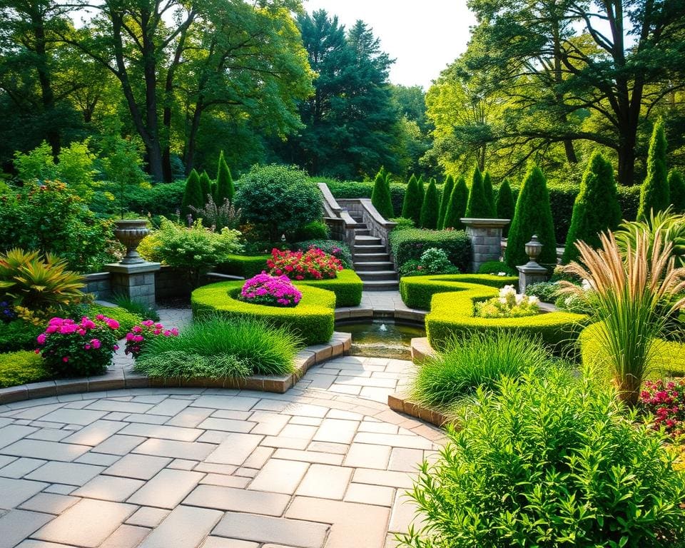 tuinontwerp en tuinbestrating