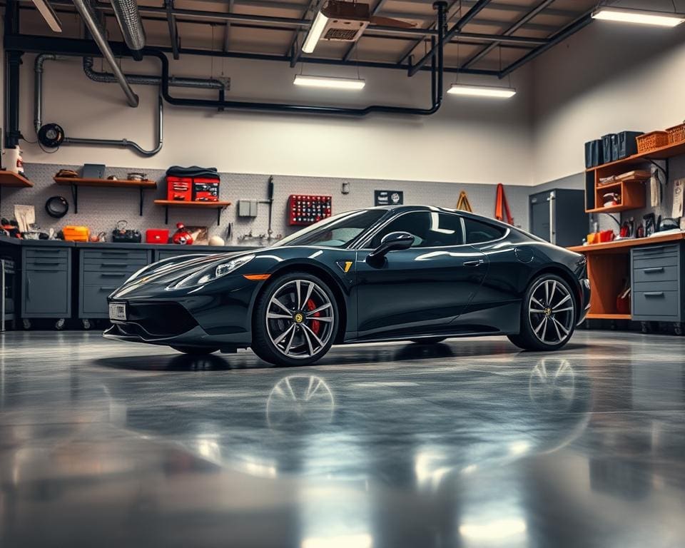 Hoe toon je je passie voor auto's met een vloer?