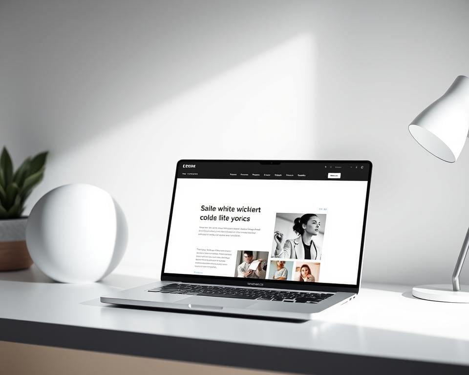 Wat is de rol van whitespace op moderne sites?