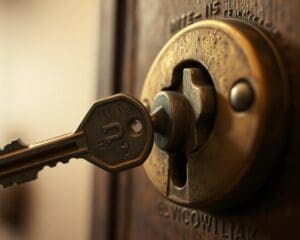 Wat moet je doen bij een afgebroken sleutel in het slot?