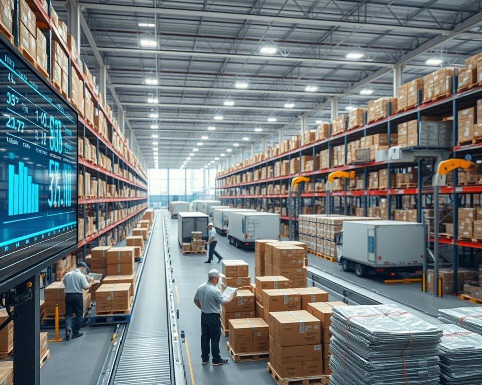 efficiëntie in verzending en logistiek