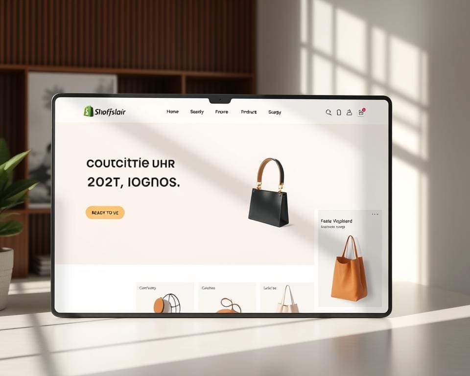 gebruiksklaar Shopify webshop