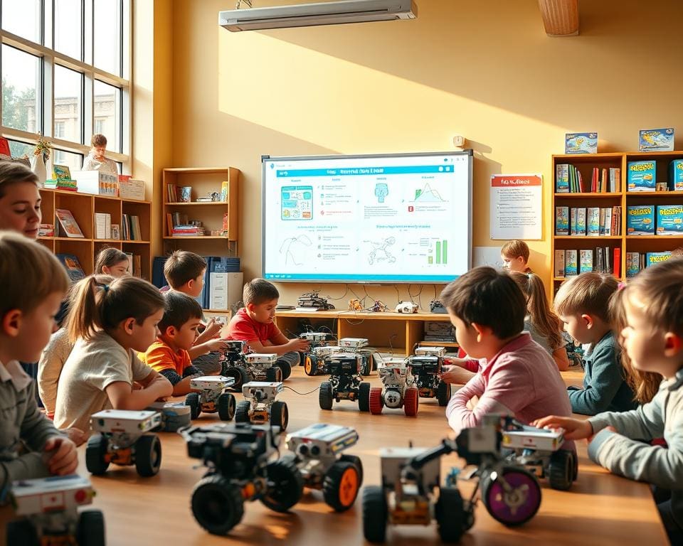 innovatieve lesmethoden met robotica
