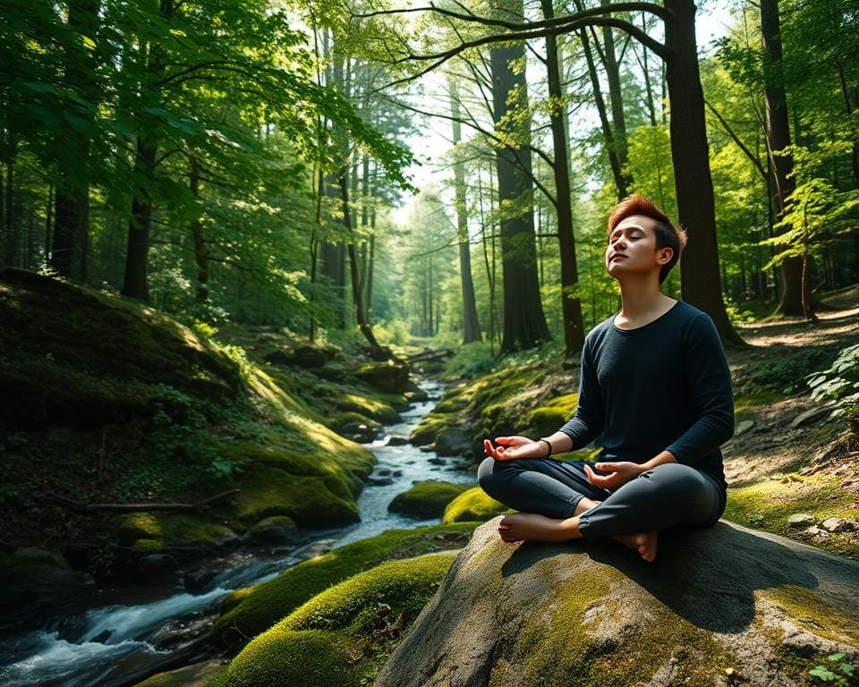 mindfulness in de natuur