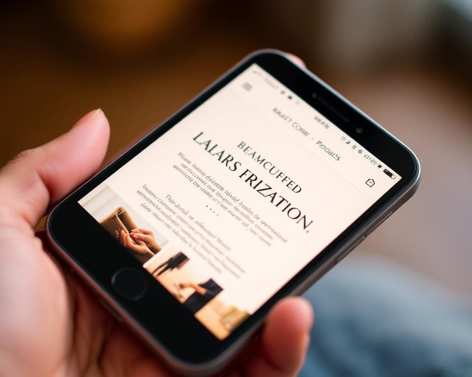 mobiele optimalisatie