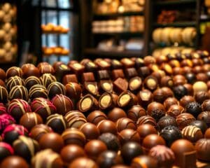 De charme van Belgische chocolade en pralines