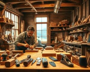 De kunst van werken met hout