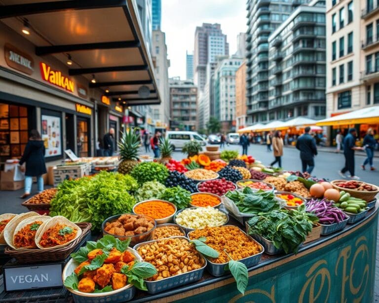 De opkomst van vegan streetfood wereldwijd