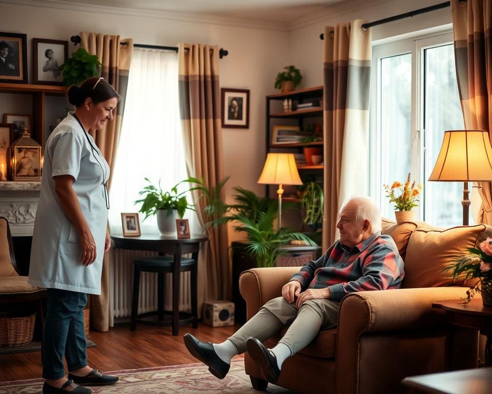 Hoe helpt live-in care bij langer zelfstandig wonen?