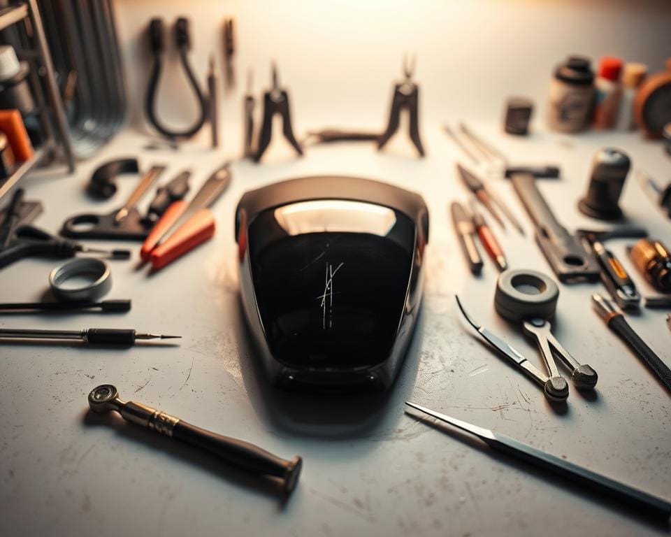 Hoe werkt kras verwijderen zonder spuiten?