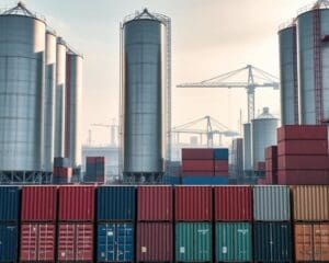 Opslagsilo’s en containers voor bulkmaterialen