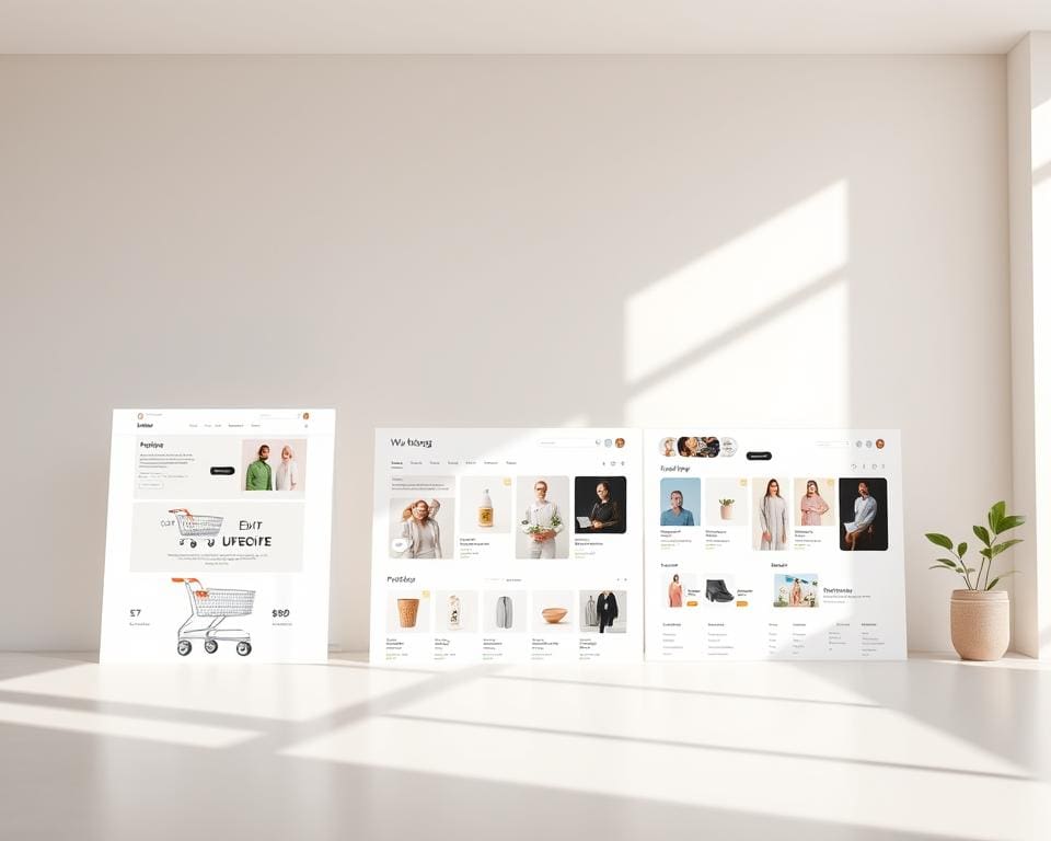Shopify webshop design
