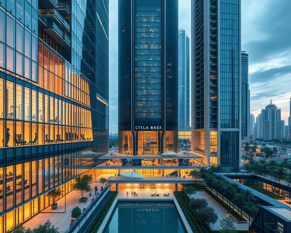 Slimme gebouwen met geïntegreerde IoT-systemen