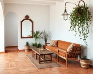 Strakke moderne inrichting met Spaanse accenten